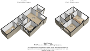 3D floorplan Semele Close