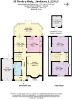 Floor Plan - 29 Ffordd-y-Graig, Llanddulas LL22 8L