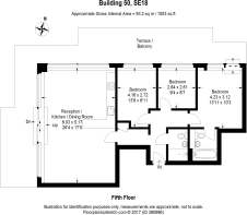 Floorplan area for info only, not for £/sq. ft valuation
