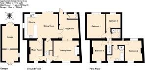 Wits' End 113 Pound Street Floorplan
