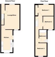 2D Floor Plan 4 Glaslyn Street, Porthmadog - all f