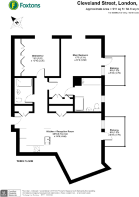 Floorplan area for info only, not for £/sq. ft valuation
