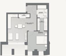 The Mall - 1 bd