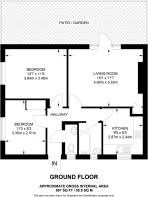 Floorplan area for info only, not for £/sq. ft valuation
