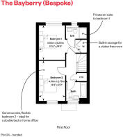bayberry ff annotated floor plan ingatestone grove, essex