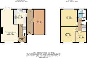 Colour floorplan ...