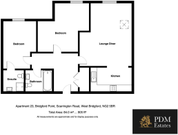 Apartment 23, Bridgford Point, Scarrington Road, W