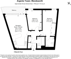 286955 - 73 Argento Tower, Wandsworth. Booking.SW1