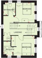 First floor of our 4 bed Hesketh home