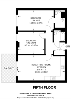 Floorplan area for info only, not for £/sq. ft valuation