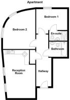 Apartment 2202, The Heart, Blue Media City UK, Sal