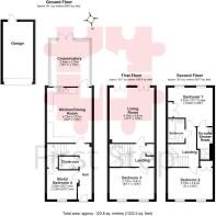 Floor plan - 22 Glossop Way, Arlesey
