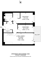 Floorplan area for info only, not for £/sq. ft valuation