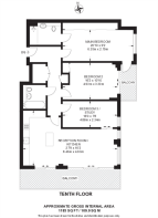 Floorplan area for info only, not for £/sq. ft valuation
