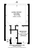 Floorplan area for info only, not for £/sq. ft valuation