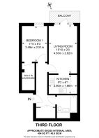 Floorplan area for info only, not for £/sq. ft valuation