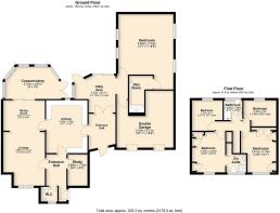 5 Barnham Broom Road, Wymondham - all floors.JPG