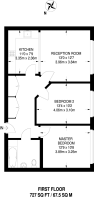 Floorplan area for info only, not for £/sq. ft valuation