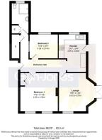 Floorplan - Flat 1, 3, South Terrace, Littlehampto