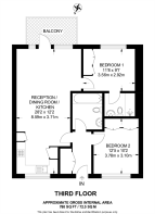 Floorplan area for info only, not for £/sq. ft valuation