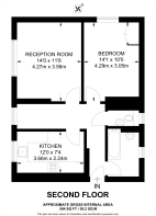 Floorplan area for info only, not for £/sq. ft valuation