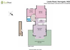 EweMove Harrogate 2D Floor Plan
