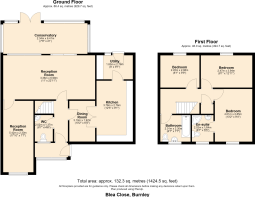 Blea Close, Burnley - all floors