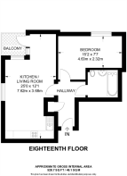 Floorplan area for info only, not for £/sq. ft valuation