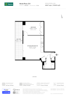 Floorplan area for info only, not for £/sq. ft valuation