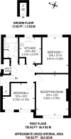 Floorplan area for info only, not for £/sq. ft valuation