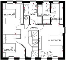 Buckingham first floor