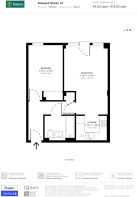 Floorplan area for info only, not for £/sq. ft valuation