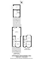 Floorplan area for info only, not for £/sq. ft valuation