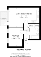 Floorplan area for info only, not for £/sq. ft valuation