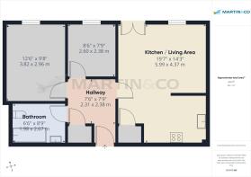 Floorplan of flat