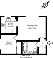 Floorplan area for info only, not for £/sq. ft valuation