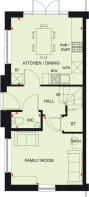 Ground floor floorplan of The Brentford