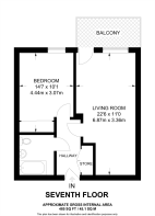 Floorplan area for info only, not for £/sq. ft valuation