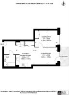 Floorplan area for info only, not for £/sq. ft valuation
