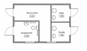 Floor/Site plan 1