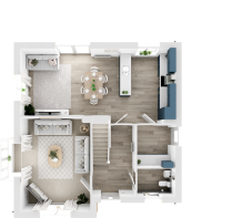 Ground Floor - 3D