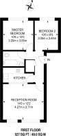 Floorplan area for info only, not for £/sq. ft valuation