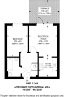 Floorplan area for info only, not for £/sq. ft valuation