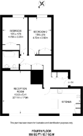 Floorplan area for info only, not for £/sq. ft valuation