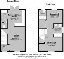 18 Dunnock Close, Holmer, Hereford - all floors.JP