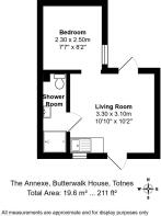 The Annexe, Butterwalk House, Totnes