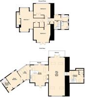 2D Floor Plan Yr Hen Ysgol, Nant y Rhiw - all floo