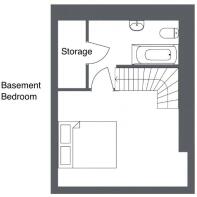 Basement Bedroom