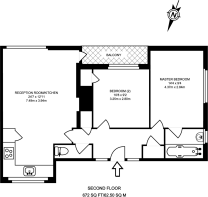 Floorplan area for info only, not for £/sq. ft valuation