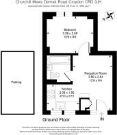 Flat 2 Churchill Mews Dennet Road Croydon CRD 3JH